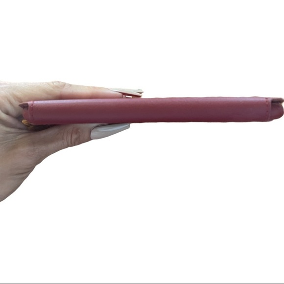 **5/$20** LUPA Burgundy Vegan Leather iPhone XS Max Case - Picture 10 of 12